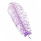 50-60cm Loose Ostrich Feathers, 5pcs - Lilac