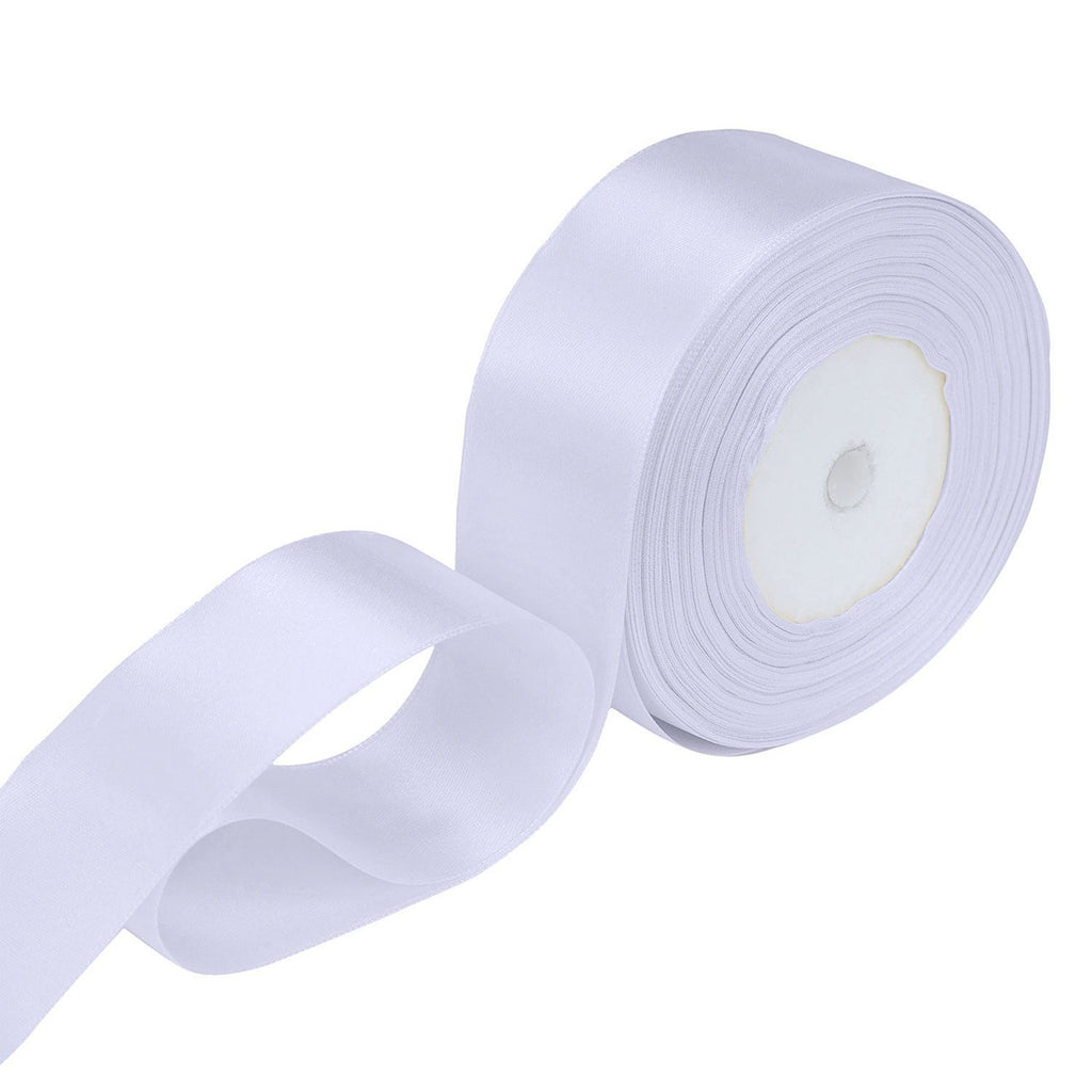 10m Double Sided Satin Ribbon - Lilac Mist