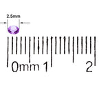 4000 Iridescent Table Scatter Acrylic Crystals, 2.5mm - Light Purple
