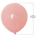 100x 10" Helium-Quality Latex Pastel Party Balloons - Pink