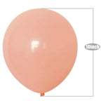 100x 10" Helium-Quality Latex Pastel Party Balloons - Orange