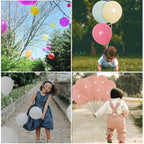 100x 10" Helium-Quality Latex Pastel Party Balloons - Red