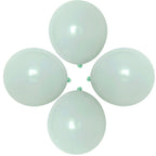 100x 10" Helium-Quality Latex Pastel Party Balloons - Turquoise