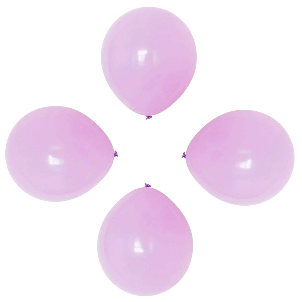 100x 10" Helium-Quality Latex Pastel Party Balloons - Dark Purple