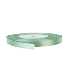 10m Double Sided Satin Ribbon - Mint Green