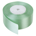 10m Double Sided Satin Ribbon - Mint Green