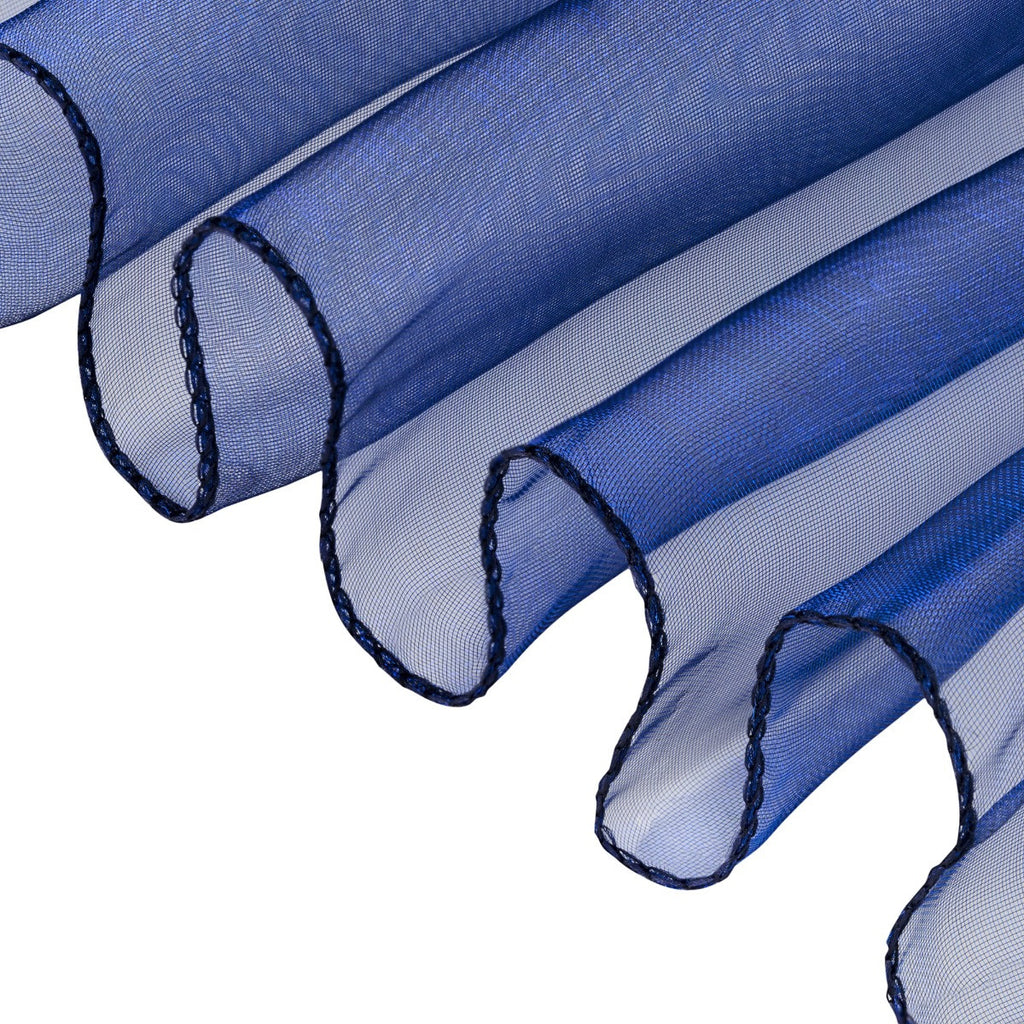 7" x 108" Organza Chair Sash - Navy