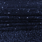 4ft x 7ft Sequin Photography Backdrop - Navy Blue