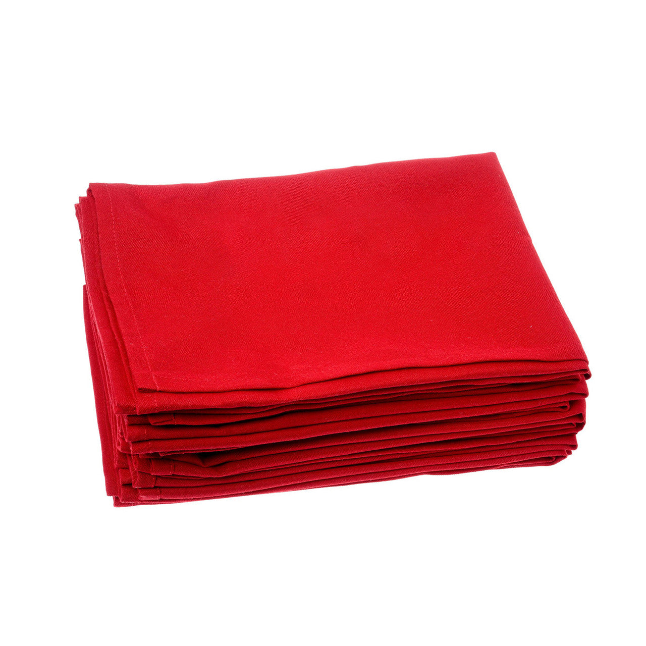 20" Spun Polyester Table Napkin - Red