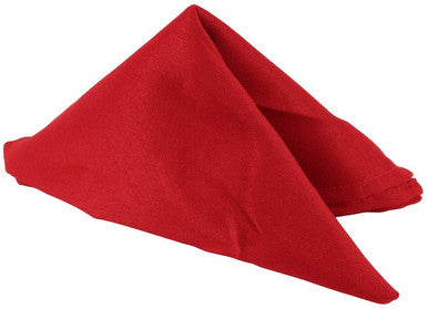 20" Polyester Table Napkin - Claret