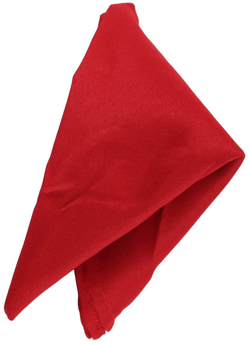 20" Polyester Table Napkin - Claret