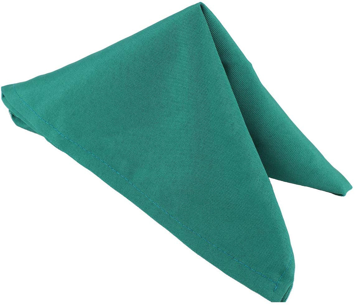 20" Polyester Table Napkin - Forest Green