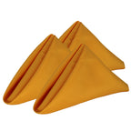 20" Polyester Table Napkin - Gold