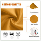 20" Polyester Table Napkin - Gold