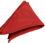 20" Polyester Table Napkin - Maroon