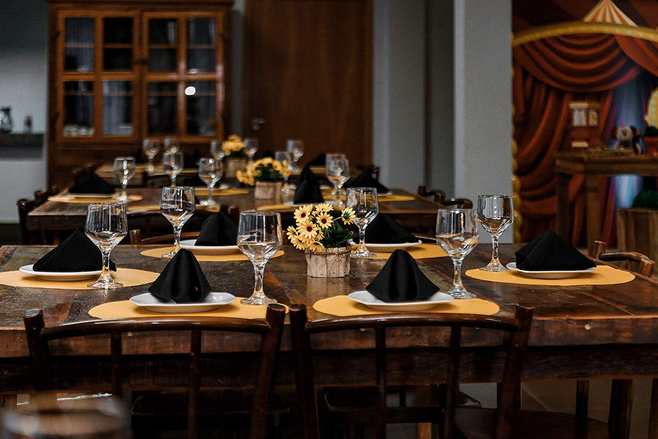 20" Polyester Table Napkin - Silver