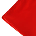 20" Spun Polyester Jingle Bell Embroided Table Napkin - Red