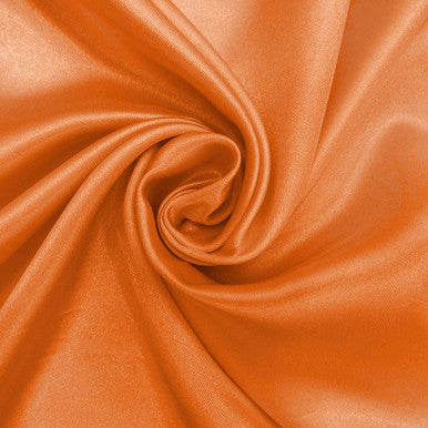 1.5m x 10m Ice Silk Fabric - Orange