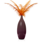 50-60cm Loose Ostrich Feathers, 5pcs - Orange