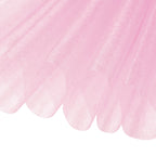 25m x 29cm Organza Sheer Roll - Baby Pink