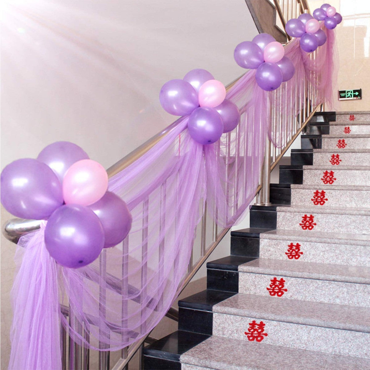 25m x 29cm Organza Sheer Roll - Rainbow