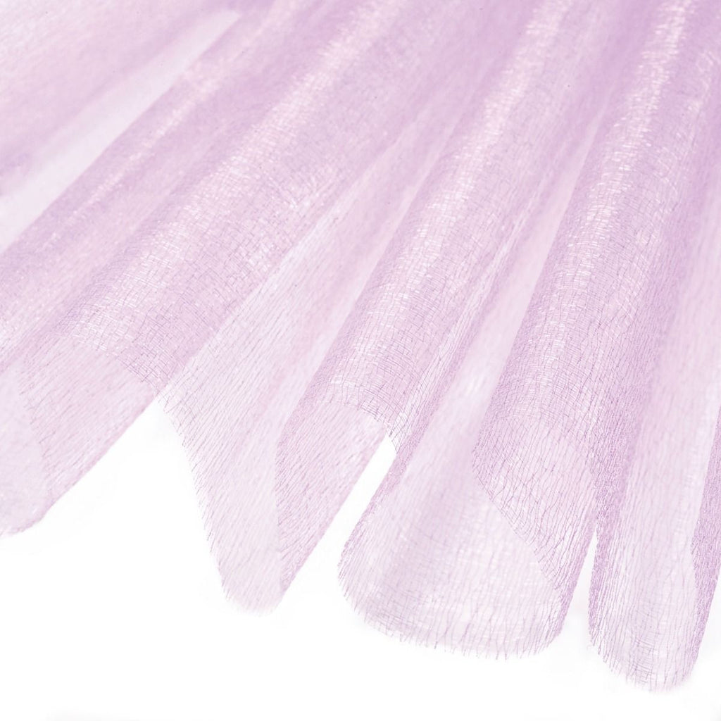 25m x 29cm Organza Sheer Roll - Light Purple