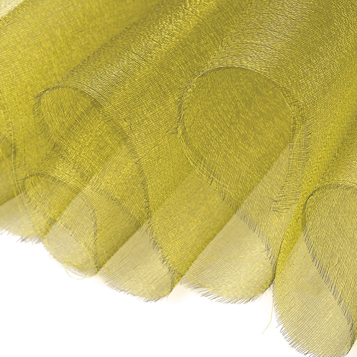 25m x 29cm Organza Sheer Roll - Olive Green