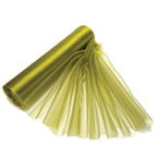25m x 29cm Organza Sheer Roll - Olive Green
