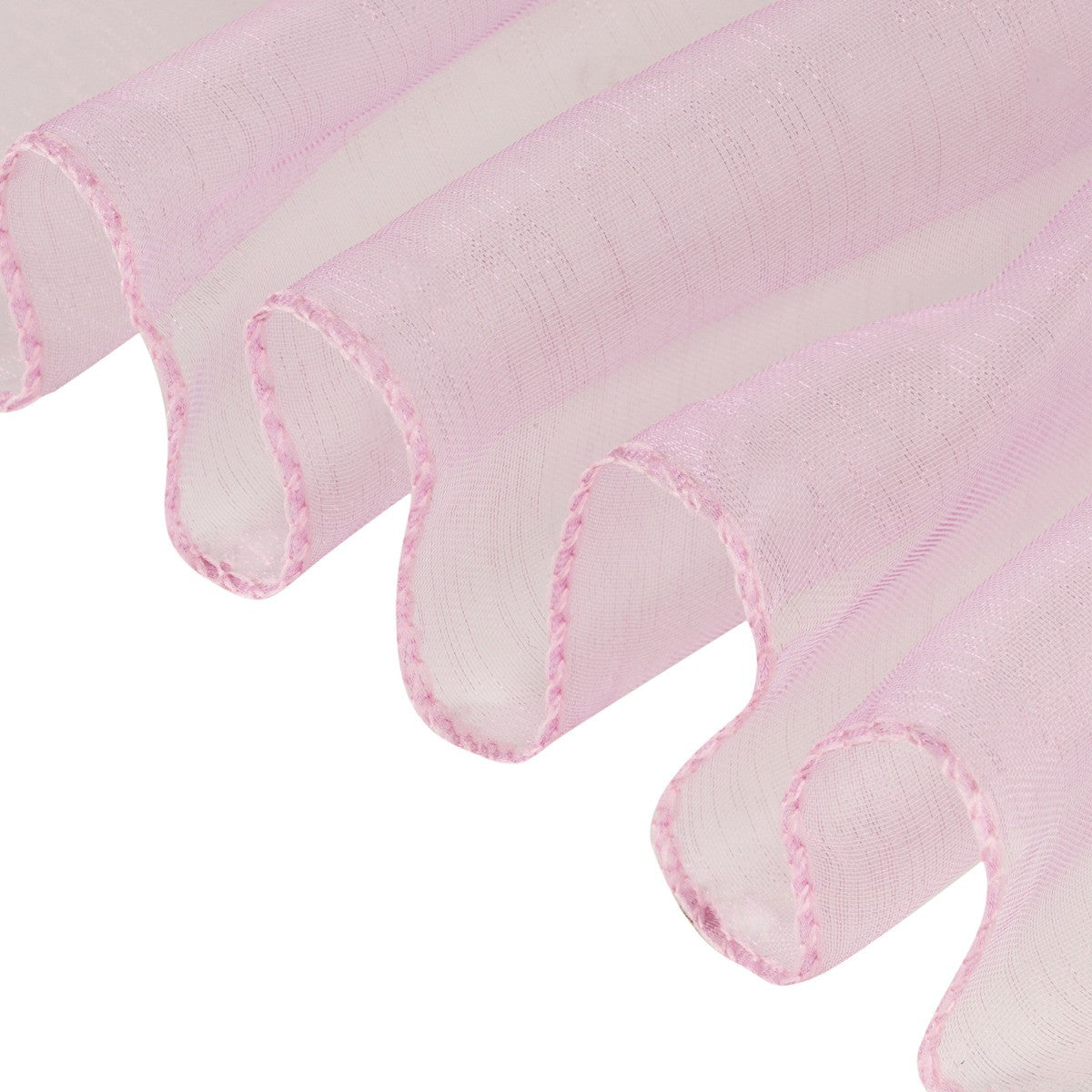 7" x 108" Organza Chair Sash - Baby Pink