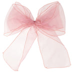 7" x 108" Organza Chair Sash - Dusty Rose