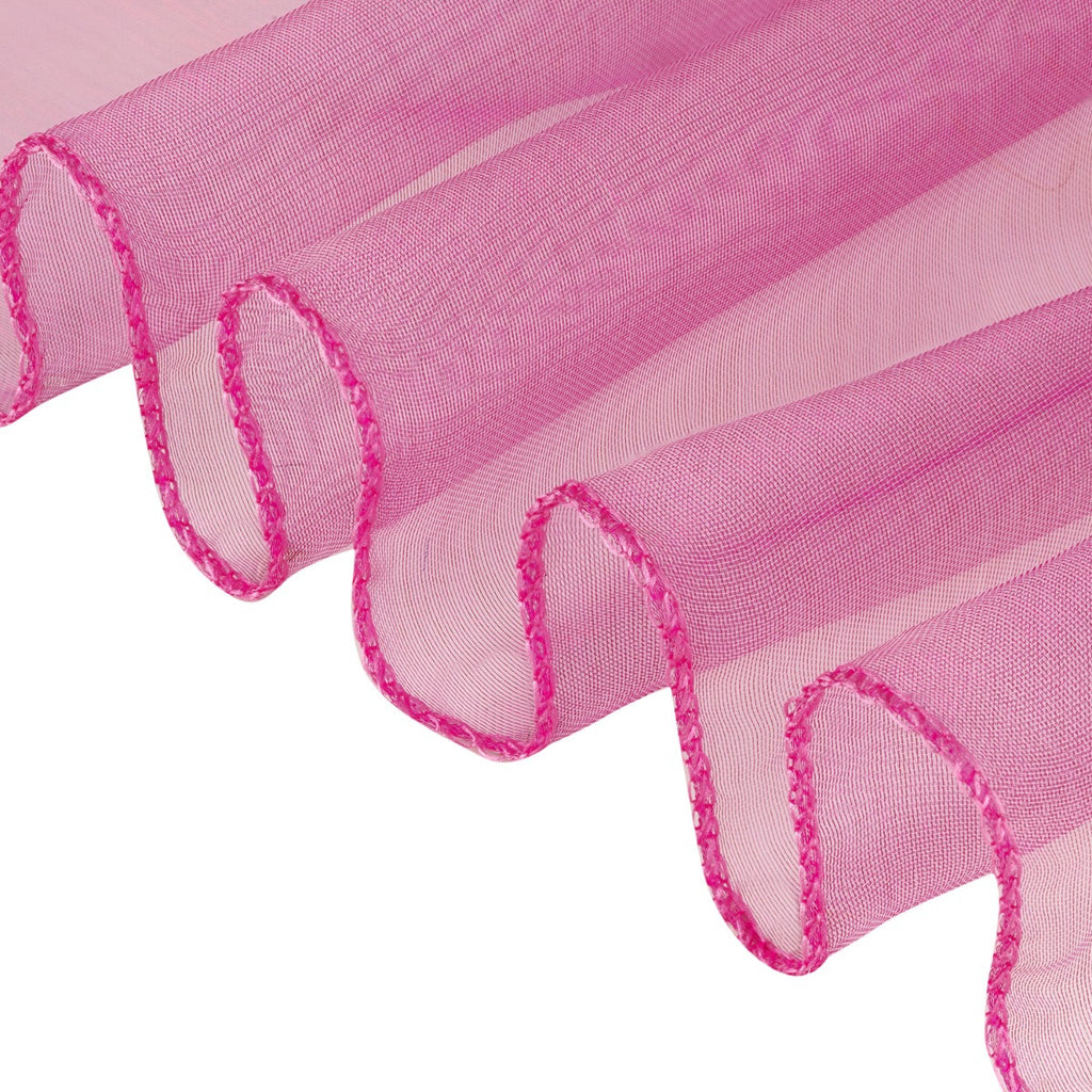 7" x 108" Organza Chair Sash - Fuschia