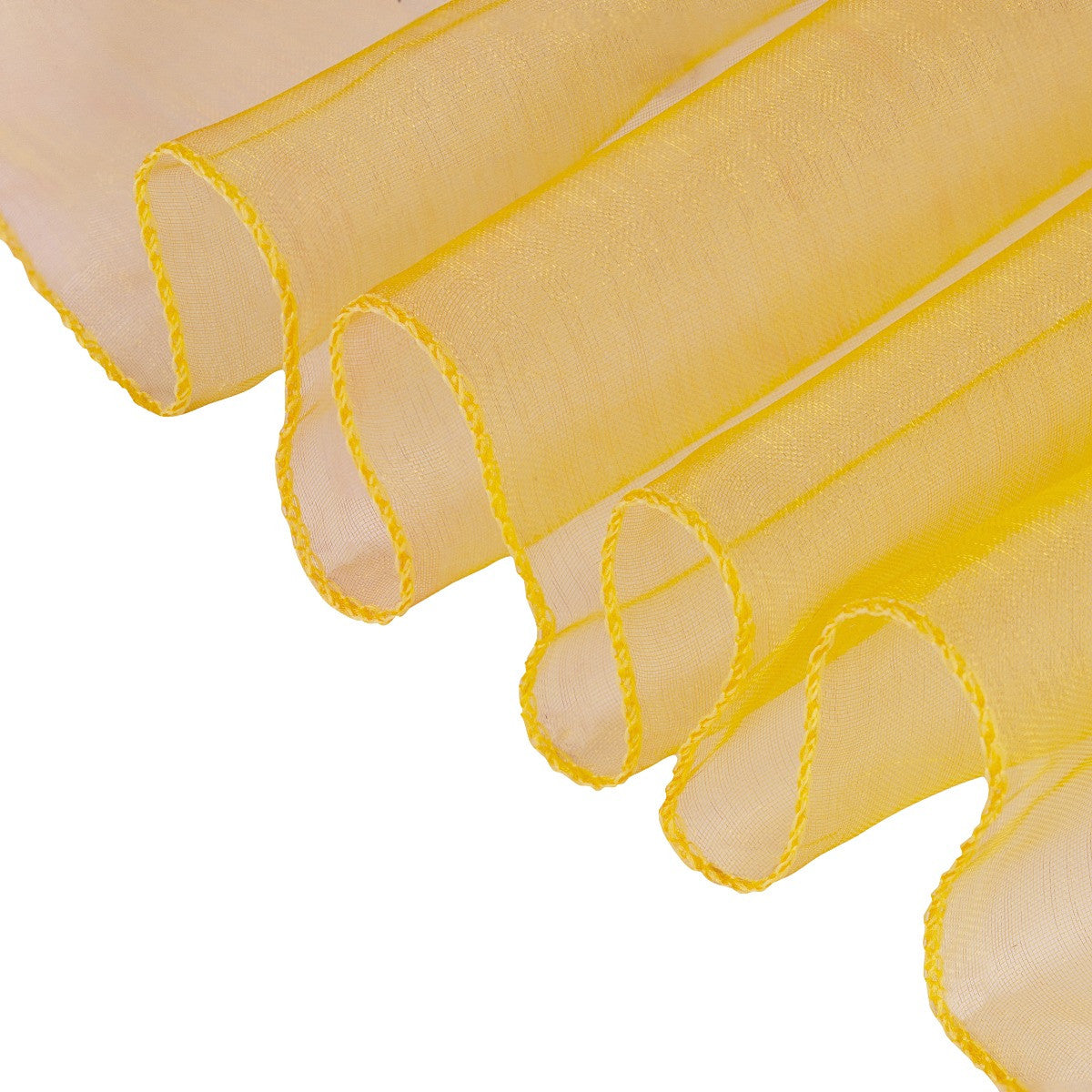 7" x 108" Organza Chair Sash - Gold