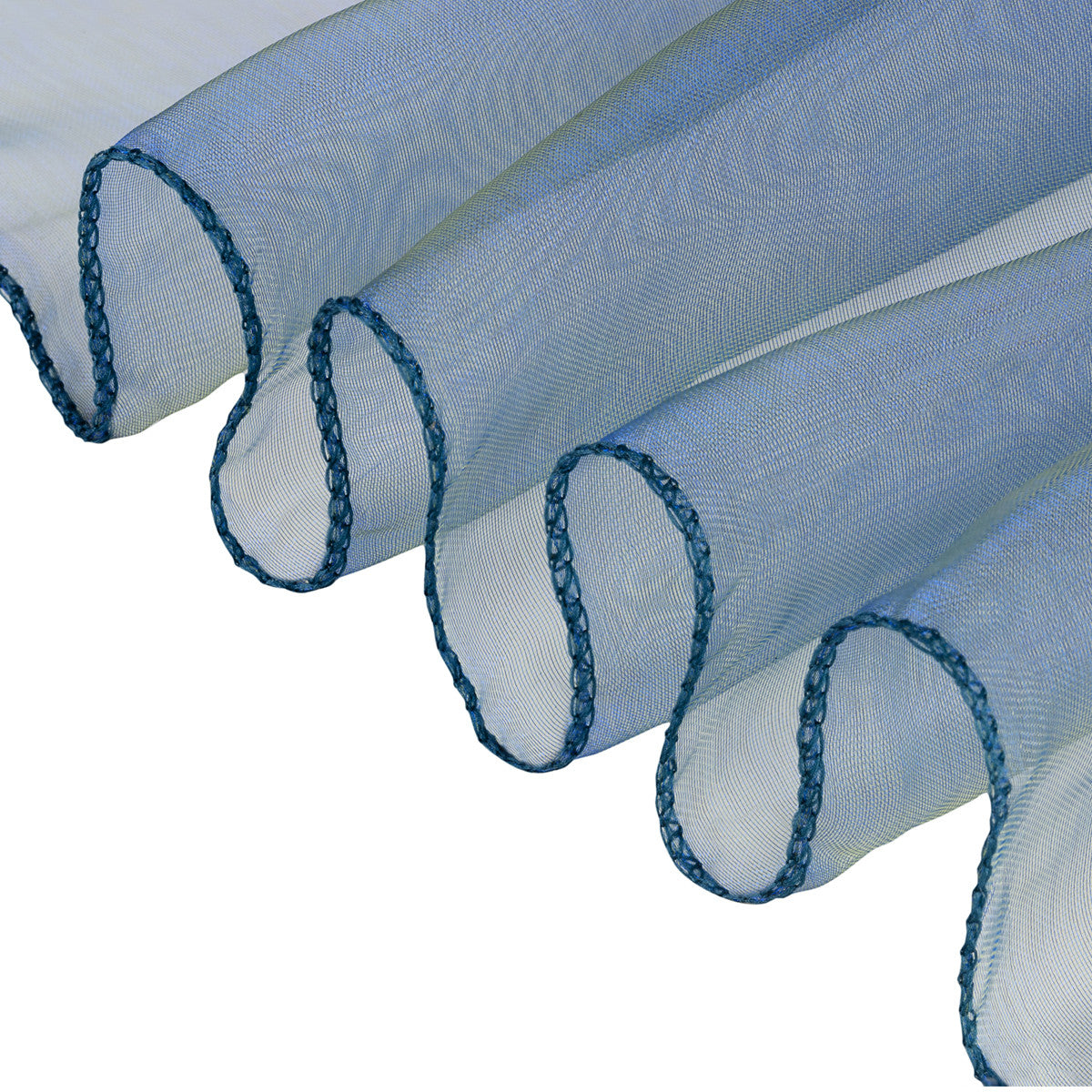 7" x 108" Organza Chair Sash - Hunter Green