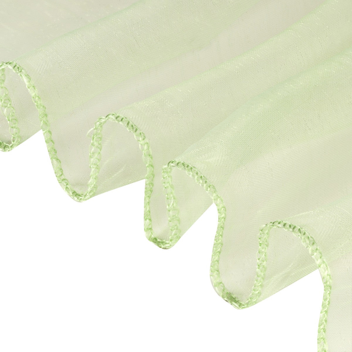 7" x 108" Organza Chair Sash - Mint
