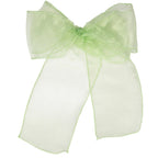 7" x 108" Organza Chair Sash - Mint