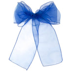 7" x 108" Organza Chair Sash - Royal Blue