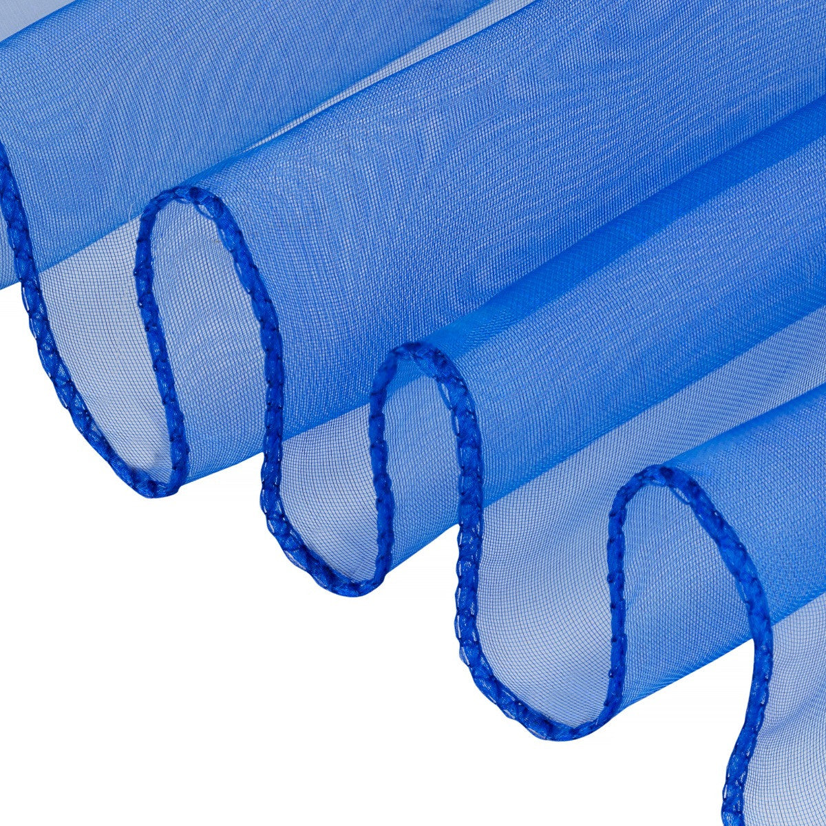 7" x 108" Organza Chair Sash - Royal Blue