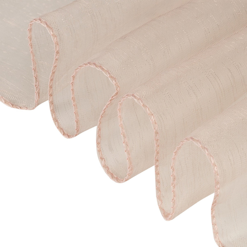 7" x 108" Organza Chair Sash - Rose Gold