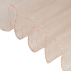 7" x 108" Organza Chair Sash - Rose Gold