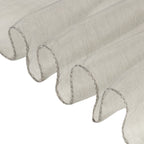 7" x 108" Organza Chair Sash - Silver