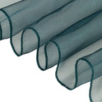 7" x 108" Organza Chair Sash - Teal Green