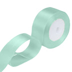 10m Double Sided Satin Ribbon - Pastel Green