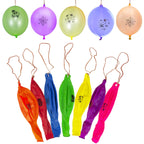 Large Punch Balloons with Elastic Band - Mixed Colours (5pcs)