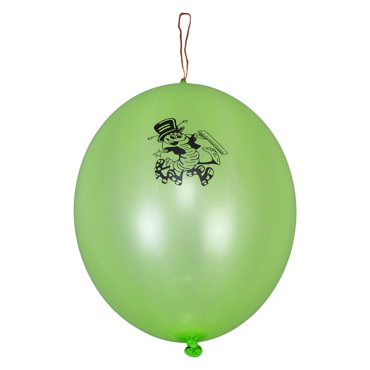 Large Printed Punch Balloons with Elastic Band - Mixed Colours (5pcs)