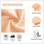 20" Polyester Table Napkin - Peach