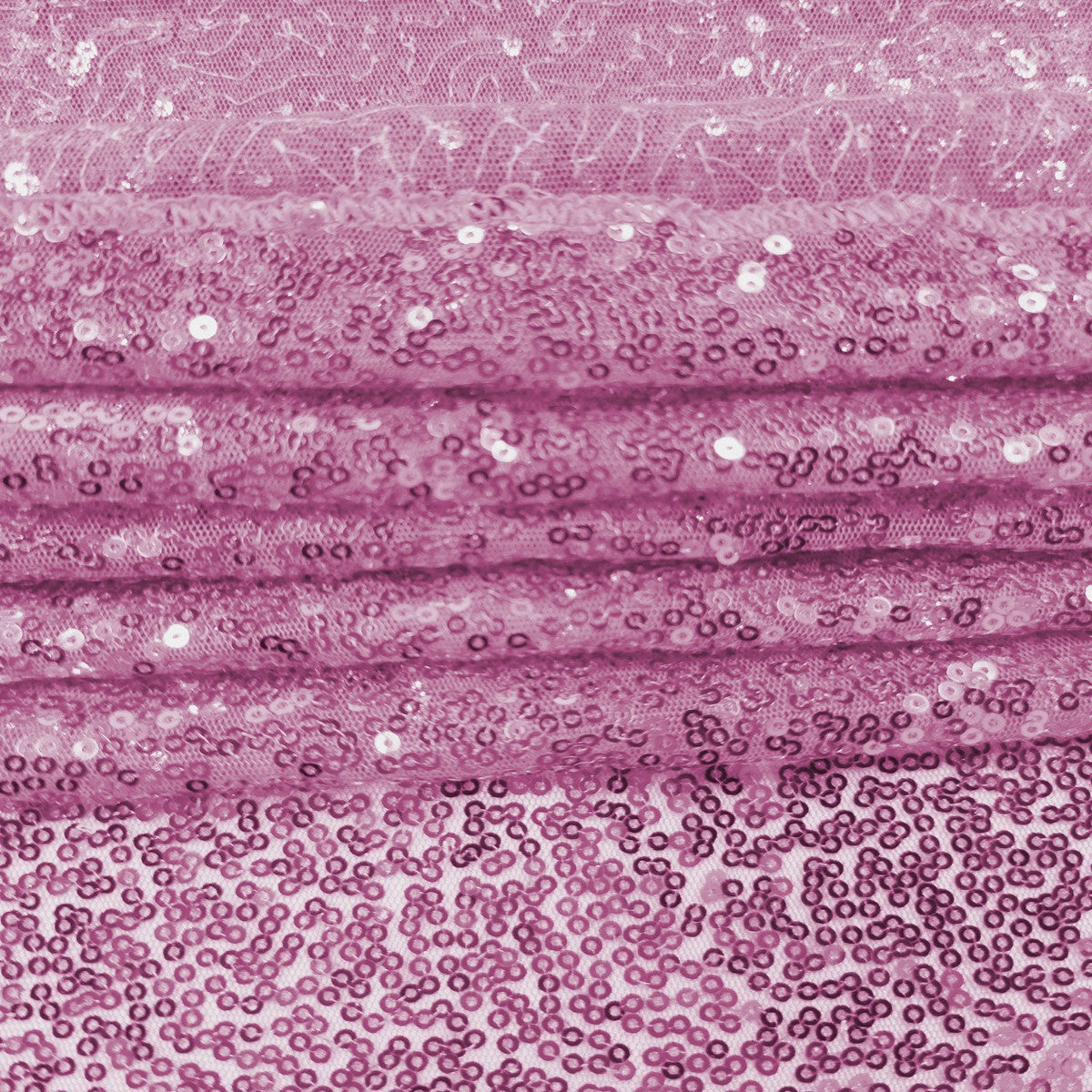 4ft x 7ft Sequin Photography Backdrop - Baby Pink