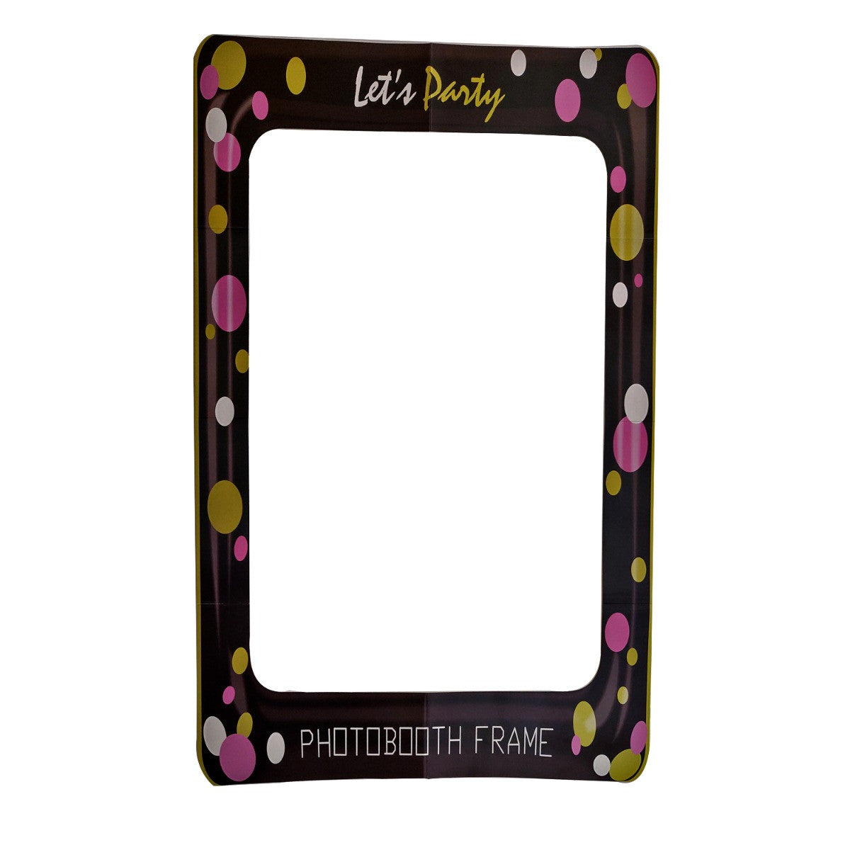 Cardboard Photo Frame Prop - Let's Party