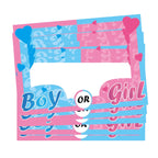 Cardboard Photo Frame Prop - Gender Reveal