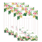 Cardboard Photo Frame Prop - Flamingo & Flowers