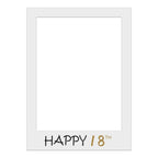 Cardboard Photo Frame Prop - Birthday